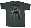 Old School Frank the Tank Mens Charcoal T-shirt