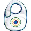 Under The Nile Organic Cotton Baby Bib - Bulls Eye Print