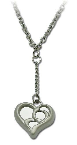 Click here to buy Death Note Ryuk's Heart Earring Necklace GE8093.
