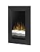 Dimplex V1525BT-BLK Beveled-Trim Wall-Mounted Electric Fireplace, Black