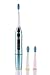 SONICETY Electric Toothbrush HI-910 Sky Blue (Value Pack Includes 3 Brushheads)