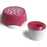 Hoppop Step Stool and Torro Potty, Fuchsia, 1 ea