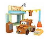 Mega Bloks Disney Cars Mater's Corner Gas Playset