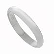 Sterling Silver Plain Kids Band Ring