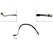 Dorman H38883 Front Driver Side Brake Hydraulic Hose Compatible with Select Saturn Models