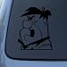 FRED FLINTSTONE - Vinyl Decal Sticker #A1346 | Vinyl Color: Black