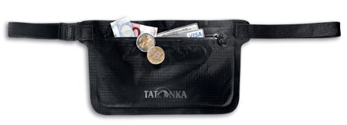 Tatonka WP Ceinture-document (Couleur: Noir) porte monnaie