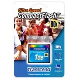1GB Transcend 80x CompactFlash Card