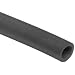 High Temperature Viton Rubber Tubing, Very Flexible, Black, Opaque, 75A Durometer, Inch
