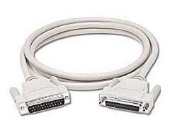 25 feet extension serial cable-Cables To Go 02654 DB25 Male/Female Extension Cable, Beige (3 Feet / 0.91 Meters) Images