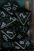Chessex Dice: Polyhedral 7-Die Speckled Dice Set - Blue Stars (Out of Print!)