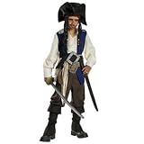 Captain Jack Sparrow Deluxe Child Costume - Small (4-6)