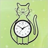 Chaney Instruments Morris Cat Wall Clock