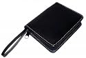 Sony NV-U53G Leather Flip Zip Carry Case / Cover / Bag