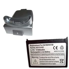 Click here to buy HQRP Replacement PDA Battery for HP iPaq 4100 h4100 4150 h4150 4155 h4155 PDA Pocket PC... by HQRP.