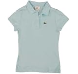 Lacoste - Girl's Short Sleeve Rib Polo