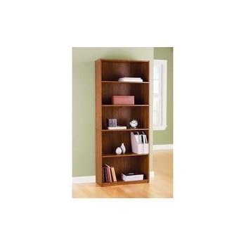 Set A Shopping Price Drop Alert For 5 Shelf Bookcase Alder Wood Finish