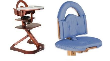 Svan High Chair in Light Blue