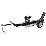 - Ultra-Tow Single-Rail Folding Motorcycle Trailer, Model# 3806S084