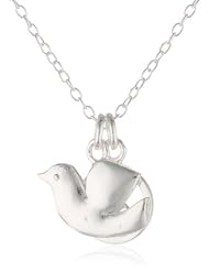 Sterling Silver Multi-Peace Charm Pendant Necklace, 18"