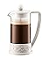 Bodum Brazil French Press Coffee Maker, 12 oz, White