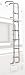 Surco 501L Universal RV Hinged Ladder image 2