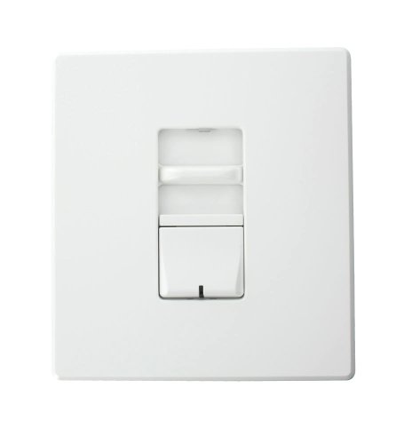  Leviton AWSMT-XCW Renoir II Preset Slide Dimmer, Ballast 2-Wire Control, Thin Heat Sink, Wide, 12.5 A, White 