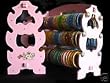BangleEmporium! Indian BANGLE Bracelet Rack Spring Pink English Rose