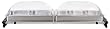Broilking NBS-5RT Professional Grand Stainless Buffet Server With Clear Rolltop Lids