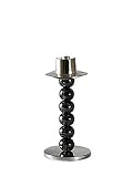 Grehom Black Marbles Candle Holder