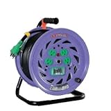 日動 標準型ドラム アース付 30m 漏電保護専用 新NP-EB34