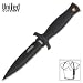 United Cutlery Combat Commander Boot Knife with Shoulder Sheath, Black