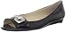 Nine West Women's Wontstop Flat,Black Leather,9 M US