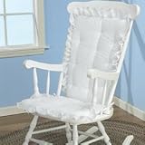 Review Baby Doll  / Eyelet Rocking Chair Cushion Set - Color White