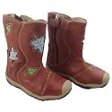 Timberland Girls Leather Leaf Brown Boots