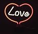 Neonfigur - Tisch & Deko US-Neon Love