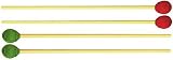 Yamaha Educational Keyboard Mallets Red-Hard - Yarn Wound - Recommended For Marimba