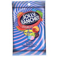 Hersheys Jolly Rancher Doubles 2 Flavors In 1 Peg Bag, Assorted - 6.5 Oz Pack, 12 Packs by HERSHEY CHOCOLATES.