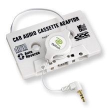I-Boyz Car Cassette Adapter for iPod and MP3 Players - Retractable Cable