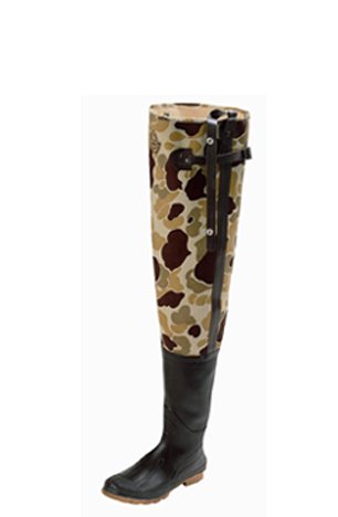Pro Line Canvas Hip Boots Camo Model 711| Choose 