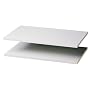 Easy Track RS1423 24-Inch Closet Shelf, White, 2-Pack