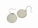 Large Sequin Disc Earrings in Silver by Me & Ro