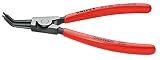 クニペックス KNIPEX 4631-A22 軸用スナップリングプライヤー 45゜