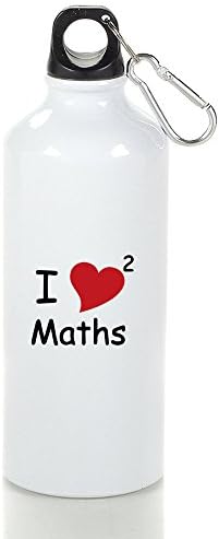 WATE The Rising Popularity Of Singapore Math Aluminum Water Sports Bottle White For Traveling Climbing Hiking Biking