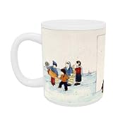 Carol Singers and an Accordion Player by Christian Kaempf - Mug - Standard Size