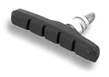 Tektro V-Type MTB Brake Shoes, Threaded 1 Pair Threaded Black