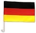 Spielwaren : Autofahne Autoflagge Deutschland 30 x 45 cm