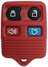 1999-2003 Mercury Sable Red Keyless Entry Remote Key Fob w/ Free DIY Programming Instructions