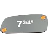 1999-2004 LAND ROVER DISCOVERY II Convex, Driver Side Replacement Mirror Glass by Automotive Mirror Glass