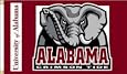 NCAA Alabama Crimson Tide Elephant Logo 3-by-5 Foot Flag with Grommets